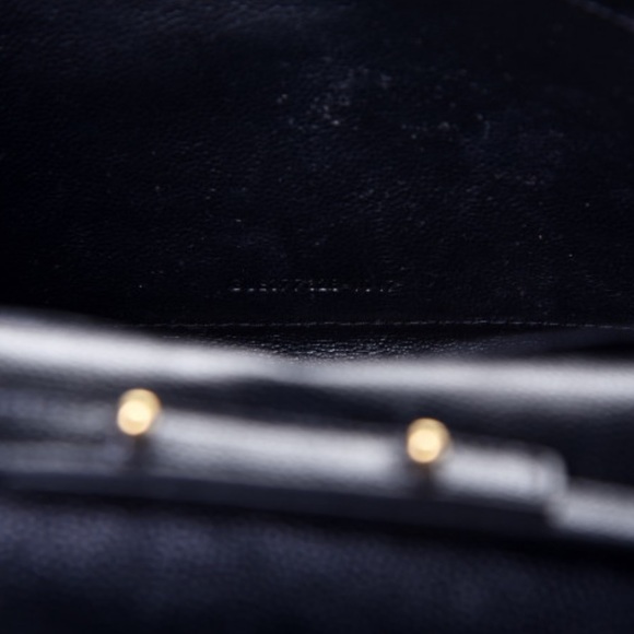 Grain De Poudre Matelasse Chevron Monogram Chain Wallet - Picture 6 of 12